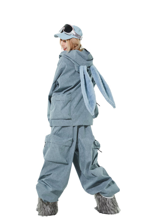 Rabbit Snowboarding Set