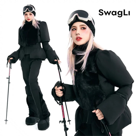 Strong Female Lead Ski Set