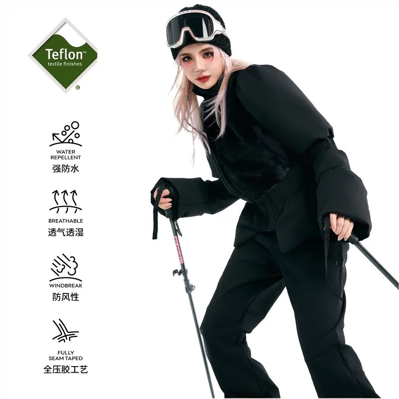 Strong Female Lead Ski Set